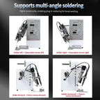 Semi-automatic Soldering Machine Foot Pedal Stable 110V/220V Soldering Station Spot Welder for USB/Aviation Plugs & Motor Wiring
