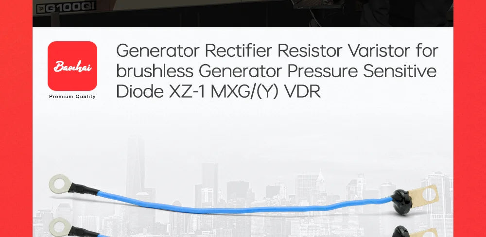 Generator Rectifier Resistor Varistor for brushless Generator Pressure Sensitive Diode XZ-1 MXG/(Y) VDR
