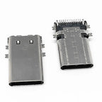 1PC TYPE C Male 12PIN Board 4 Leg 90 Degree SMT 13.1mm USB3.1 12P Type C Charging Port Plug Socket Connector 5A Current SMT Plug