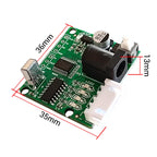 5V 4-Phase 28BYJ48 DC Gear Step Stepper Motor ULN2003 Driver Board ULN2003 PIC MCU DIY Remote Control