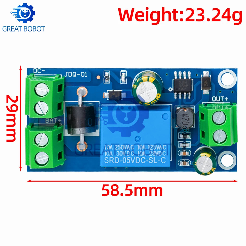 1~5PCS BS YX850 Power failure automatic switching standby battery lithium battery module 5V-48V universal emergency converter