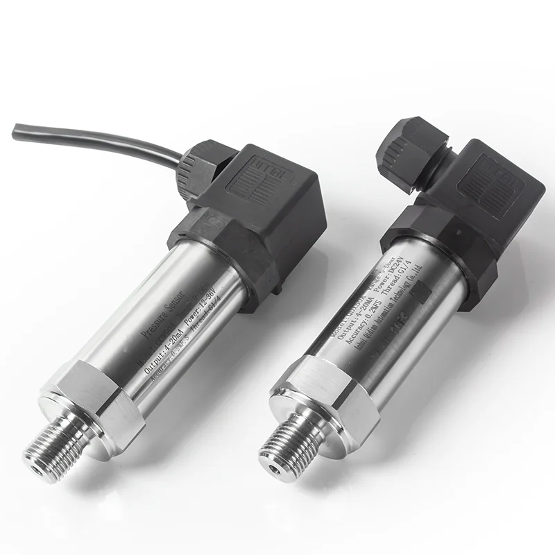 G1/4' 4-20mA 0-10V Pressure Sensor 1.6Mpa 10Bar 24V Supply 0.2Bar 60 Bar 50 Bar 100Bar OIL Water Gas Pressure Transmitter