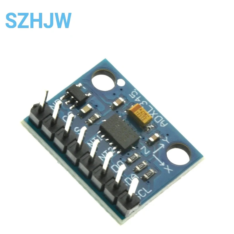 1/5/10pcs GY-291 ADXL345 Digital Triaxial Force Acceleration Tilt Module IIC SPI Transmission
