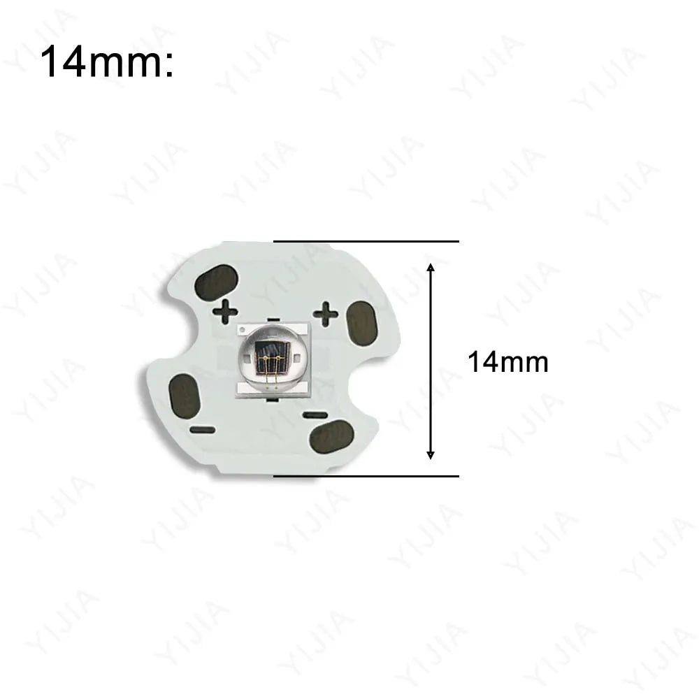 LED Lamp Beads Deep Infrared IR 940nm 850nm SMD3535 Ceramics Chip With PCB Plate For Security Monitoring Night Vision Scan