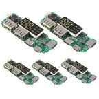 18650 Charging Module Lithium Battery Charger Board LED Dual USB 5V 2.4A Micro or Type-C USB Mobile Power Bankdischarge Short