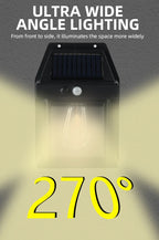 Solar Tungsten Night Lamp Intelligent Motion Sensor Wall Lamp 3 Lighting Modes Waterproof Courtyard Garden Decoration Lantern