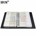 4250PCS 8500PCS 8850PCS 0201 0402 0603 0805 1206 Resistor Sample Book ibuw 1% SMD Assorted Kit 10K 100K 1K 1R 100R blank book