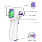 Multifunction Thermometer Three-color Backlit Display Forehead Thermometer Digital Display Infrared Alarm Human Body Thermometer