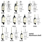 10Pcs Momentary Limit Switch Roller Lever CNC Mill Laser Plasma,high-quality material casing,durable,380V within,5A ,IP65