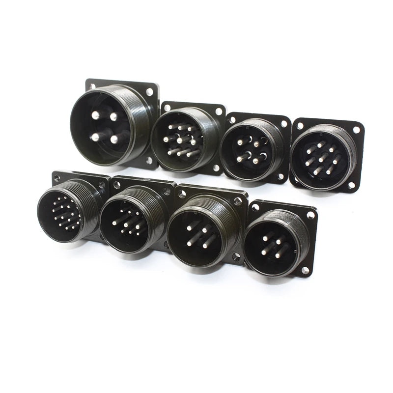 Aviation Plug MS3108B MS3106A MS3102A 18-10S 20-4S 20-15S 20-18S 20-29S 22-22S 24-10S 24-11S Servo Motor Panel Metal Connector