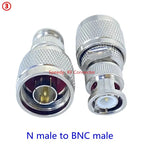 1Pcs L16 N Type To BNC Male Plug Female Jack Connector Q9 BNC To N Type Right Angle Coaxial  Adapter RF Fast Delivery Copper