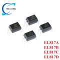 10pcs/lot PC817 EL817 817 EL817A EL817B EL817C EL817D DIP-4 PC817 PC817A PC817B PC817C PC817D IC Optocoupler Chip New Original