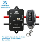 Autoro ASR100 Anti Spark Power Switch 100A 84V DC – XT90 Connector for ESC Electric Skateboard Scooter RC Car Boat E-Bike,etc