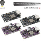 15W Type‑C USB 2‑3S BMS Lithium Battery Boost Charging Module 8.4V 12.6V 1.5A Fast Charge With Balance And Indicator