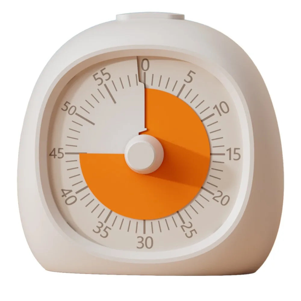 Portable Plastic Visual Timer 60 Minute Focus Aid Study Timer Silent Digital Clock Classroom Timer