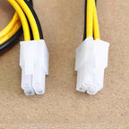 1pc 4 pin CPU ATX P4 Power Supply Extension Male/Female to Male 5557 4.2mm Double Row CPU Mainboard Computer Auto Wire Harness