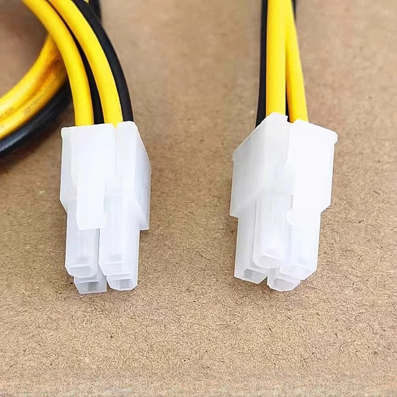 1pc 4 pin CPU ATX P4 Power Supply Extension Male/Female to Male 5557 4.2mm Double Row CPU Mainboard Computer Auto Wire Harness