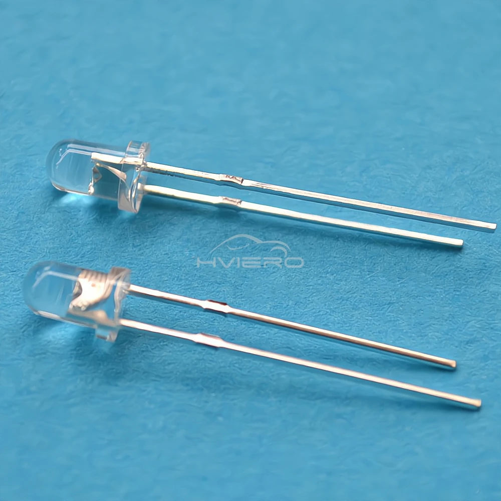 100/1000Pcs F3 3mm Round LED Assortment Kit Ultra Super Bright Light Emitting Diodes Bulb Lamp Red Green Blue Water Clear Diode