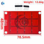 Capacitive Touch Sensor Keypad (MPR121): 12 Buttons, I2C Interface –for Arduino-Ready Module