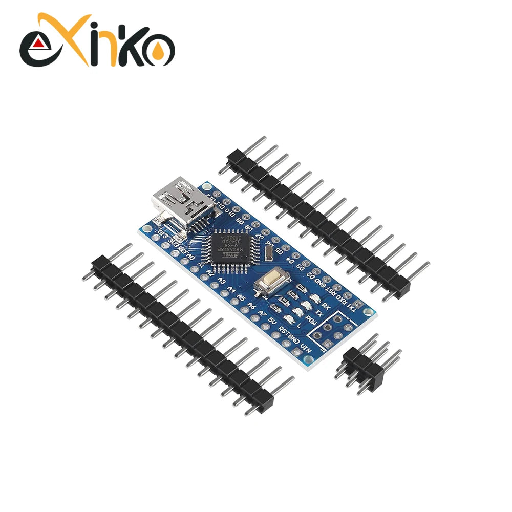 Nano 3.0  ATMEGA328P With the bootloader compatible controller CH340 USB driver Mini / Type-C / Micro 16Mhz for Arduino