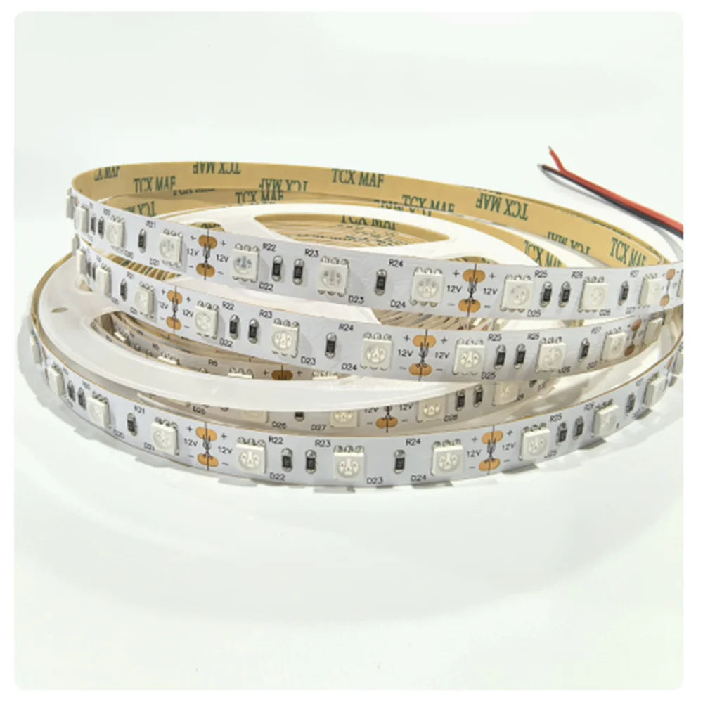InfraRed 850nm 940nm 60leds/m IR LED Flexible Ribbon Tape Strips Light SMD 5050 2M 5M Emitting Diode DC12V for Security Cameras