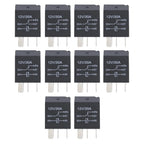 10 Pcs Relay Kit 4 Pin/5Pin Violet Relay 12V 30A 36.6*23*15.5mm Automobile Relay Automotive Relay Vehicle Electrical