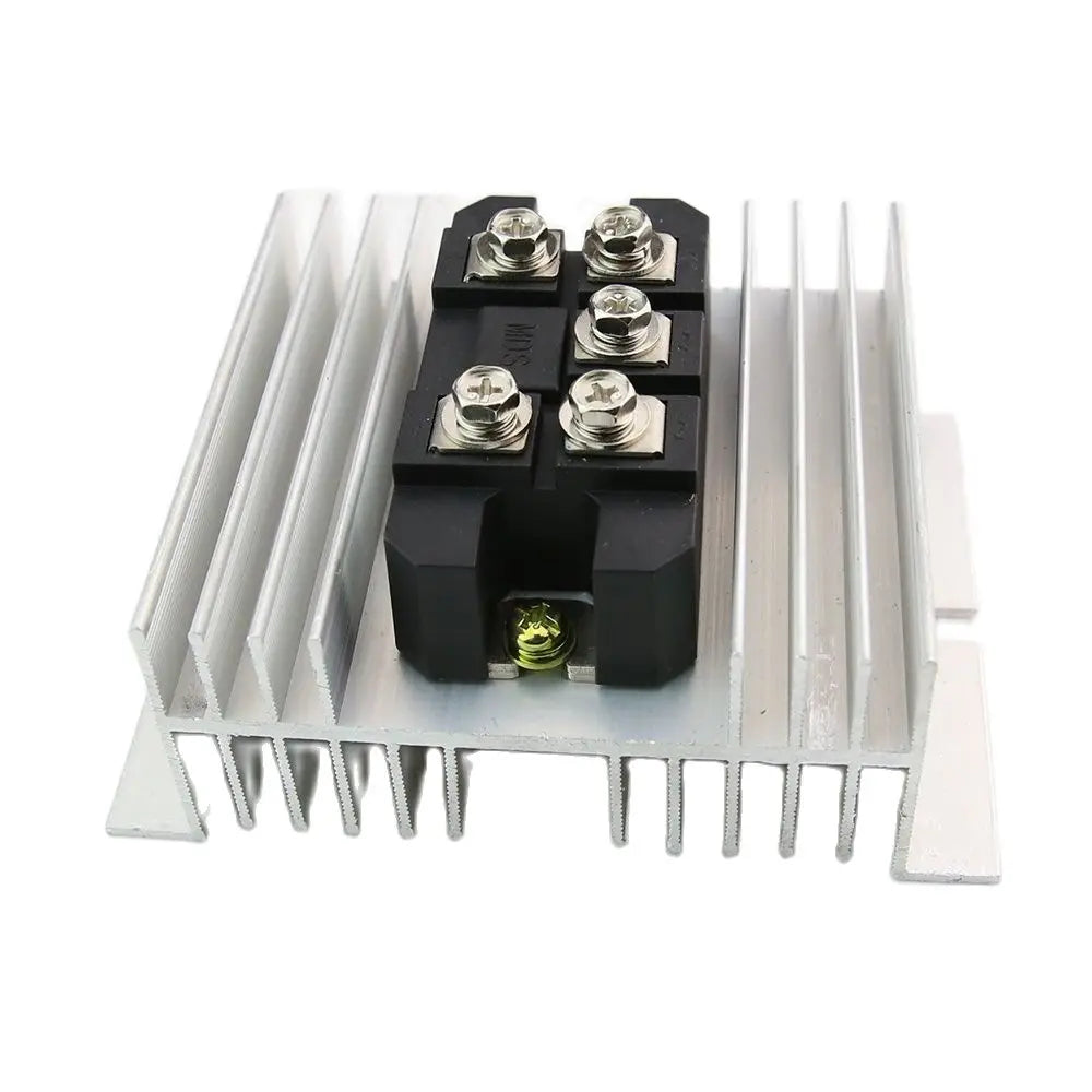 MDS100A/1600V Three Phase Rectifier Bridge Installing The W-95 Heatsink Three Phase Biode Bridge Rectifier 100A