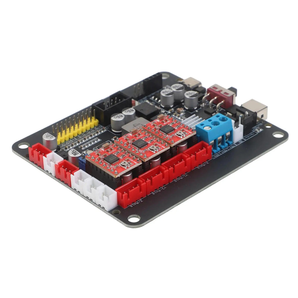 For GRBL 1.1 Controller Board For CNC Router 3018 2418 1610 With Double Y Support A4988 Stepper Motor Driver USB Connection