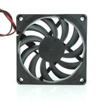 8cm 8010 DC 5V 12V 24V Cooling Fan Brushless for Reprap 3D Printer Parts DC Cooler 80 x 80 x 10mm Plastic Fan 2pin