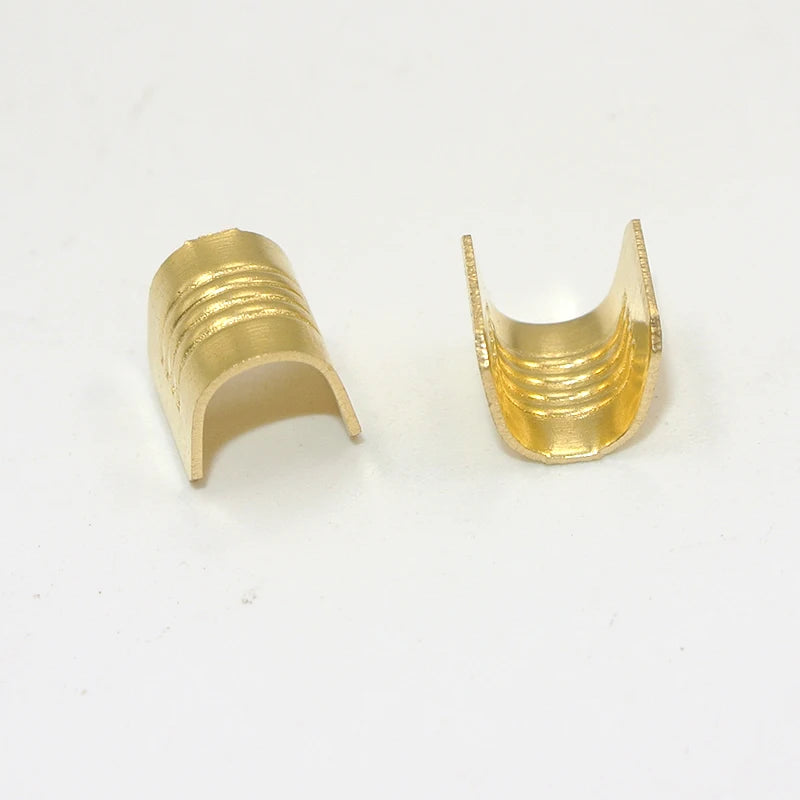 100/200/500/Pcs  U-Shaped Copper Wire Crimps H62 Brass Wire Buckle  Fascia Butt Terminal Quick Connect 454TABC 452 453 0.2-10mm2