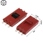 1pc Toggle Slide DIP Air Tube Switch 4 Pins 4 Positions XN-14C 16A 125V 10(2A) 250V For Hair Dryer Blower Switch