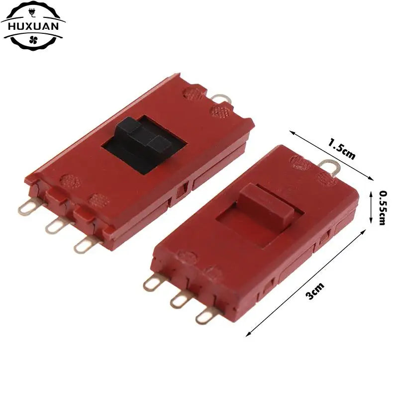 1pc Toggle Slide DIP Air Tube Switch 4 Pins 4 Positions XN-14C 16A 125V 10(2A) 250V For Hair Dryer Blower Switch