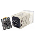 Digital Display Time Relay DH48S-2Z DH48S-1Z Timer 9999H With Base And Two-Year Warranty