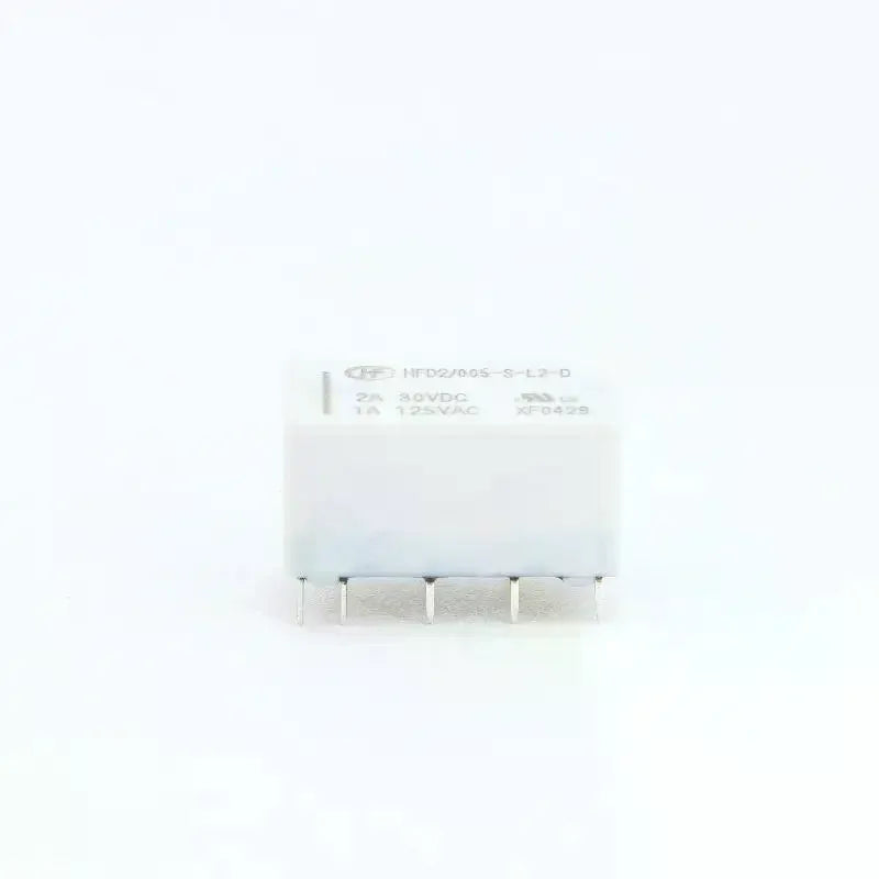 1Pc 12V Coil Bistable Latching Relay DPDT 30VDC 2A 1A 125VAC HFD2-005-S-L2-D Realy High Quality Home Improvement