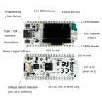 2Pcs Heltec WiFi LoRa 32 V3 ESP32-S3 SX1262 Meshtastic MeshCore LoRaWAN Development Board Bluetooth WiFi