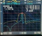 2350(2370)MHz RF Coaxial Bandpass SAW Filter, Bandwidth 50MHz,SMA