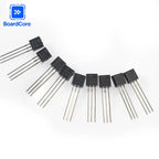 100PCS Transistors Kit 2N2222 2N3904 2N3906 2N5401 2N5551 NPN PNP Transistor Assortment for Arduino Electronics DIY Projects