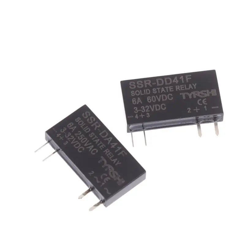 Solid State Relay Slim Relay SSR Non-contact DC To AC DC To DC SSR-41FDA SSR-41FDD DIN Rail Relay 6A