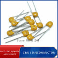100pcs Multilayer Ceramic Capacitor X7R 100nF 0.1uF 104 50V 2.54mm 10%