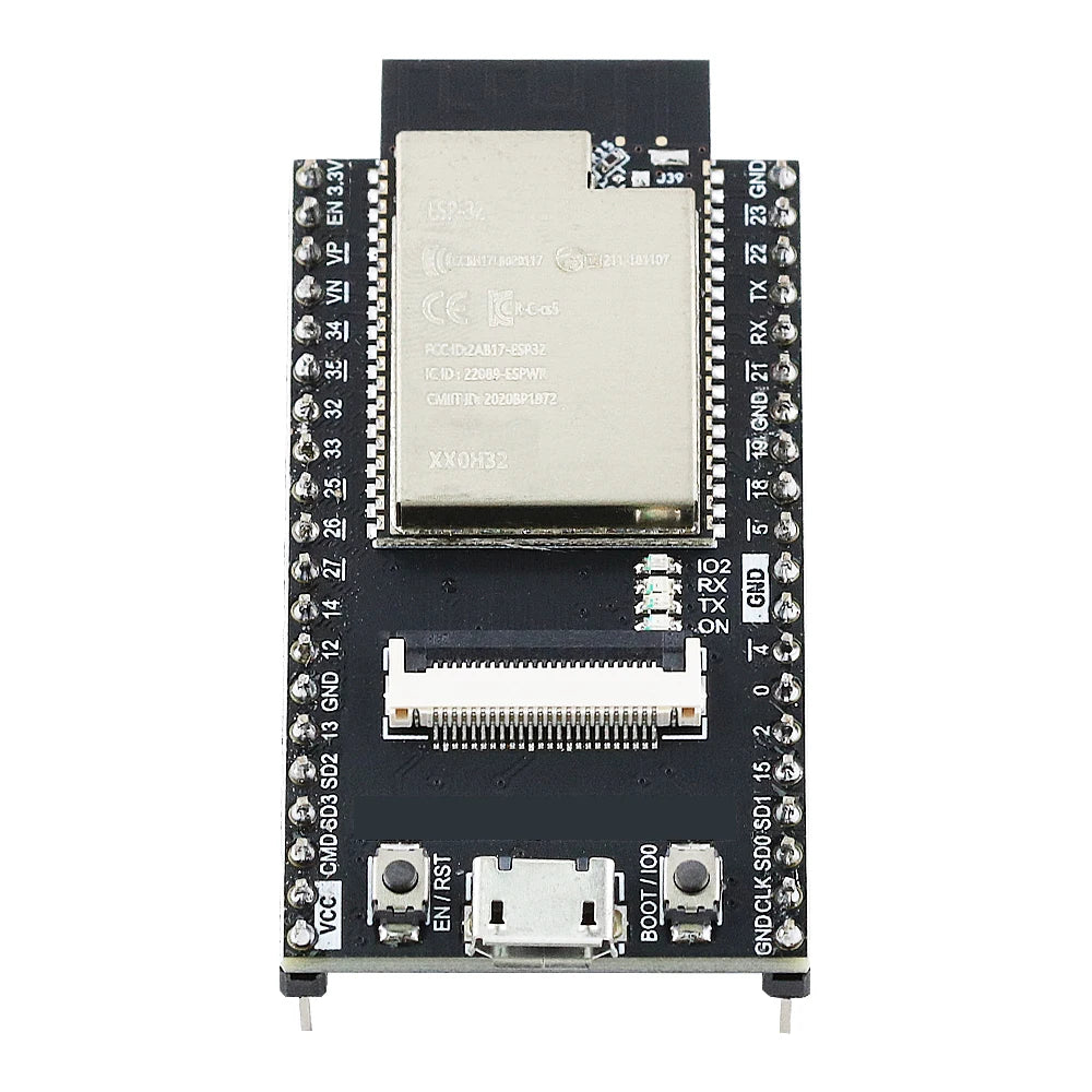 ESP32-WROVER-DEV Development Board 2.4G Wifi BT Module 4MB Flash 4M PSRAM Support OV2640 OV7670 Camera Modules ESP32 CAM CH340C