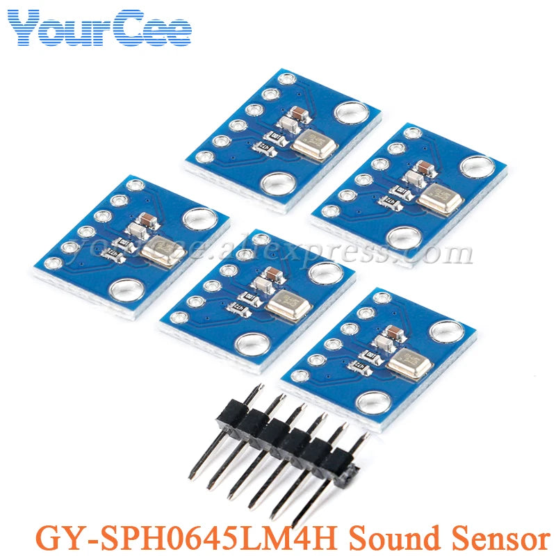 10pcs/1pc SPH0645LM4H Digital Sound Sensor I2S MEMS Microphone Breakout Microphone Module 1.6-3.6V for Arduino MCP6022 MIC