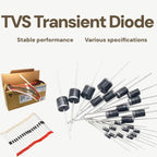 10PCS Unidirectional/Bidirectional TVS Diode 1.5KE 6.8V/7.5V/8.2V/9.1V/10V/11V/12V/13V/15V/16V/18V/20V/22V/24V/27V/30V33V/36V