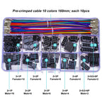 Molex 1.25/2.5/3.0/3.96/4.2mm Connectors  Male Female Connectors Housing with Pre-crimped Cable Molex Connector Kit