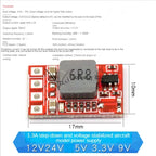 1PCS DC-DC 3A 5A Adjustable Step-down Power Module Board Voltage Stabilizing Aircraft Model MP1584EN 24V 12V 9V To 5V