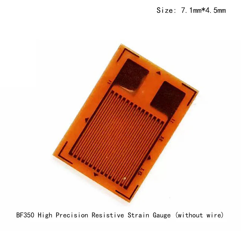 5PCS BF350/BX120 ohm High Precision Resistive Strain Gauge/Strain Gauge for Pressure/Weight Transducers