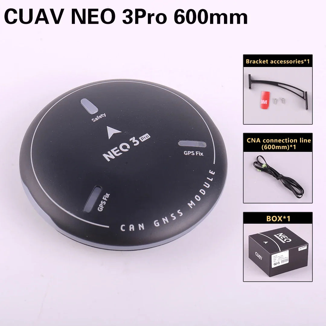 CUAV New NEO 3 PRO GNSS U-BLOX Module PIX Flight Controller Pixhawk With Ardupilot PX4 Open Source M9N GPS