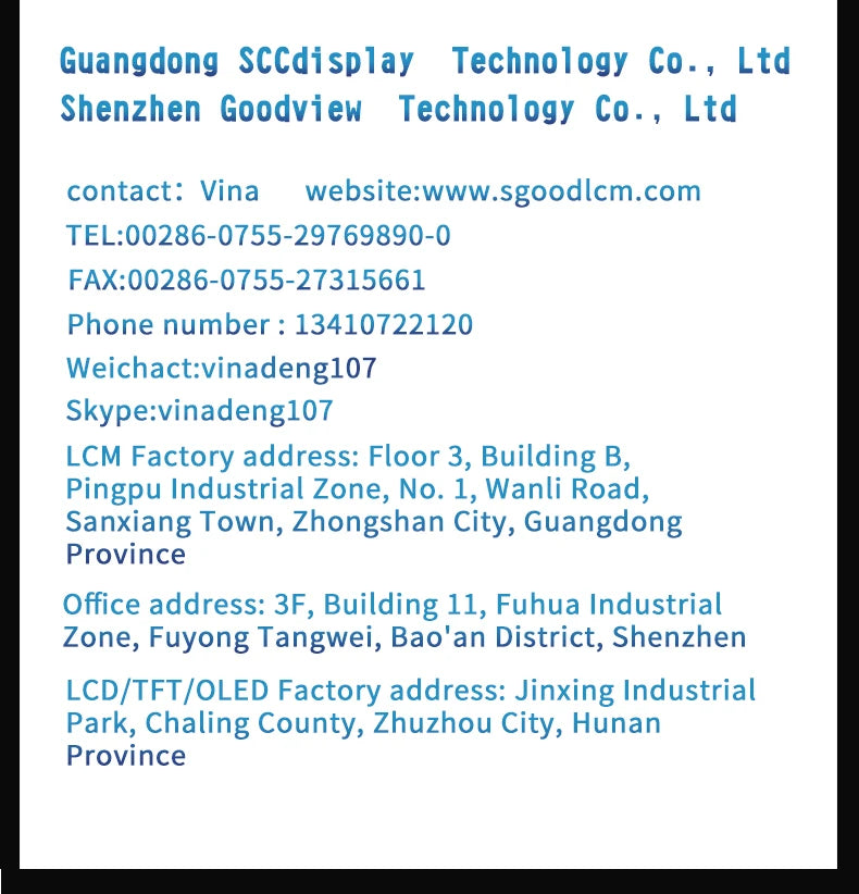 LCD 2004B Display Module 20x4 Large Character LCD Screen Display 20X04 5.0V or 3.3V Power Supply ST7066 Drive Multiple Display