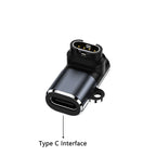 Type C/Micro/IOS USB To 4pin Charger Adapter Connector for Garmin Fenix 7/6/5/7X/6X/5X/ Venu 2 Plus Watch Charging Converter