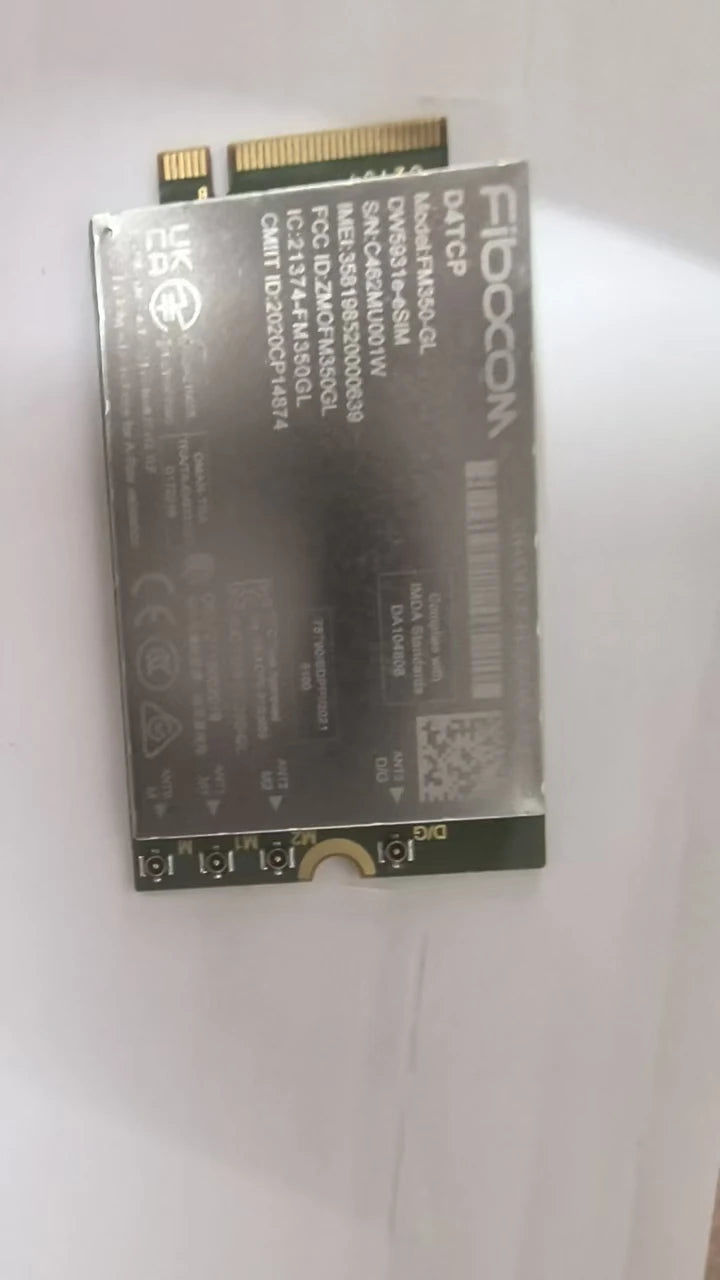 Fibocom FM350-GL 5G Module for DELL Latitude 5440 7440 9330 3571 Laptop DW5931e