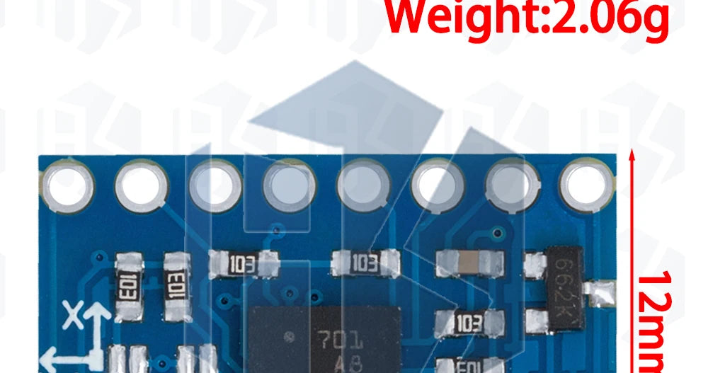 GY-BNO055 9DOF 9-axis BNO055 Absolute Orientation Breakout Board Sensor Module Angle Gyroscope Module IIC Serial for